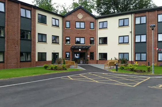 New Bradley Hall - outside view of care home